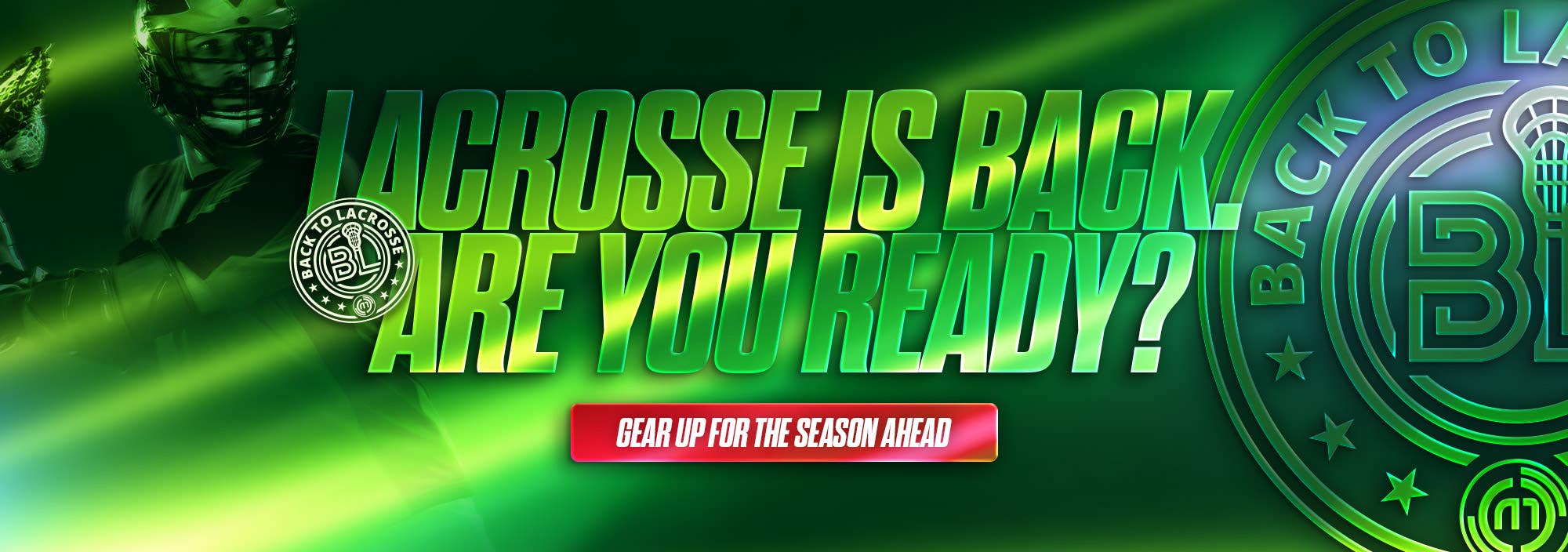 Lacrosse is back. Are you ready? Gear up for the season ahead.