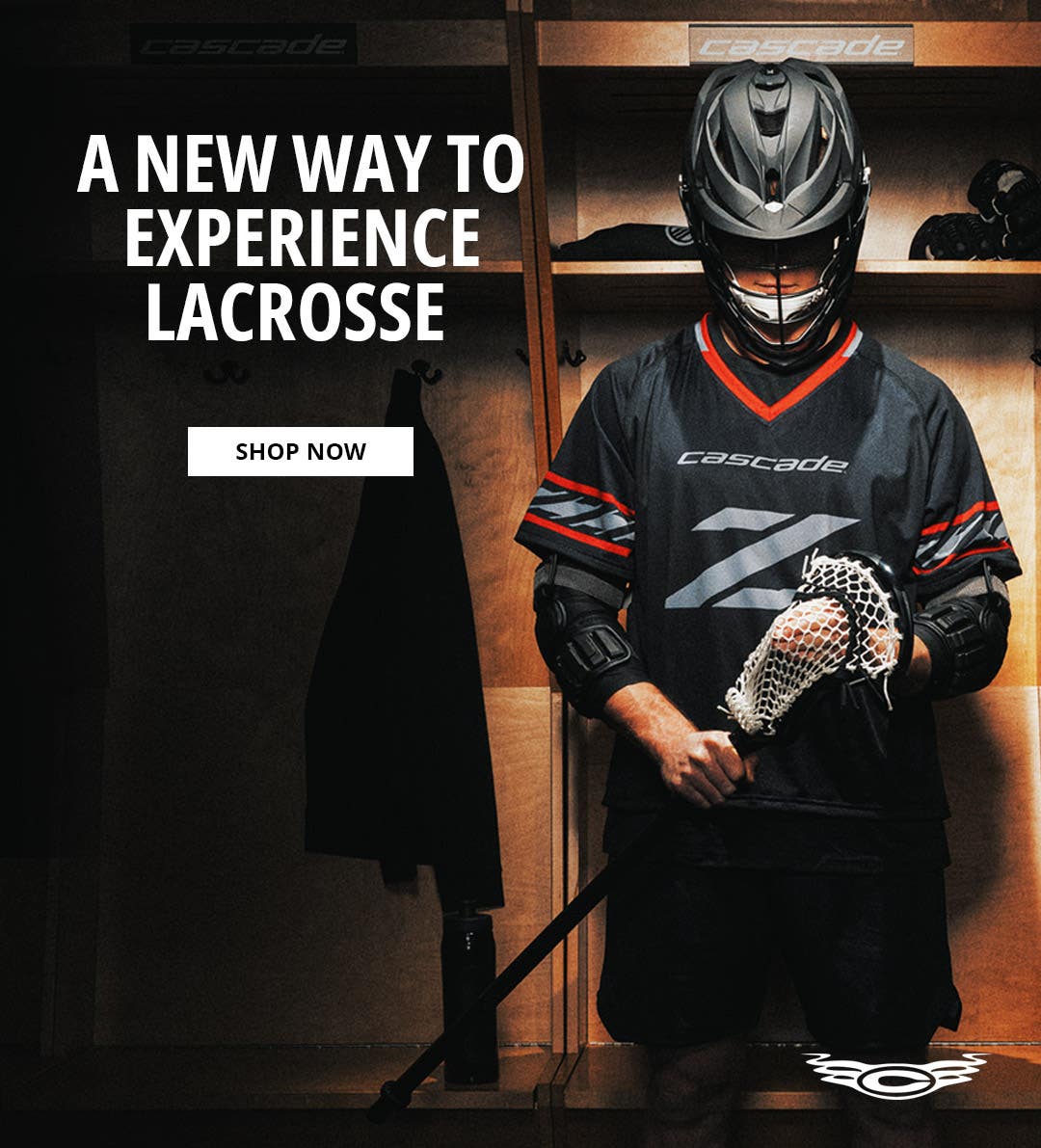Cascade Z Lacrosse Helmet. A new way to experience lacrosse.