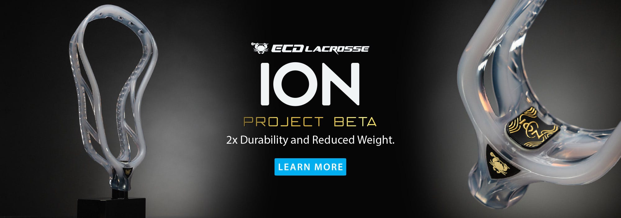 ECD Lacrosse Ion Project Beta. 2X durability and reduced weight.
