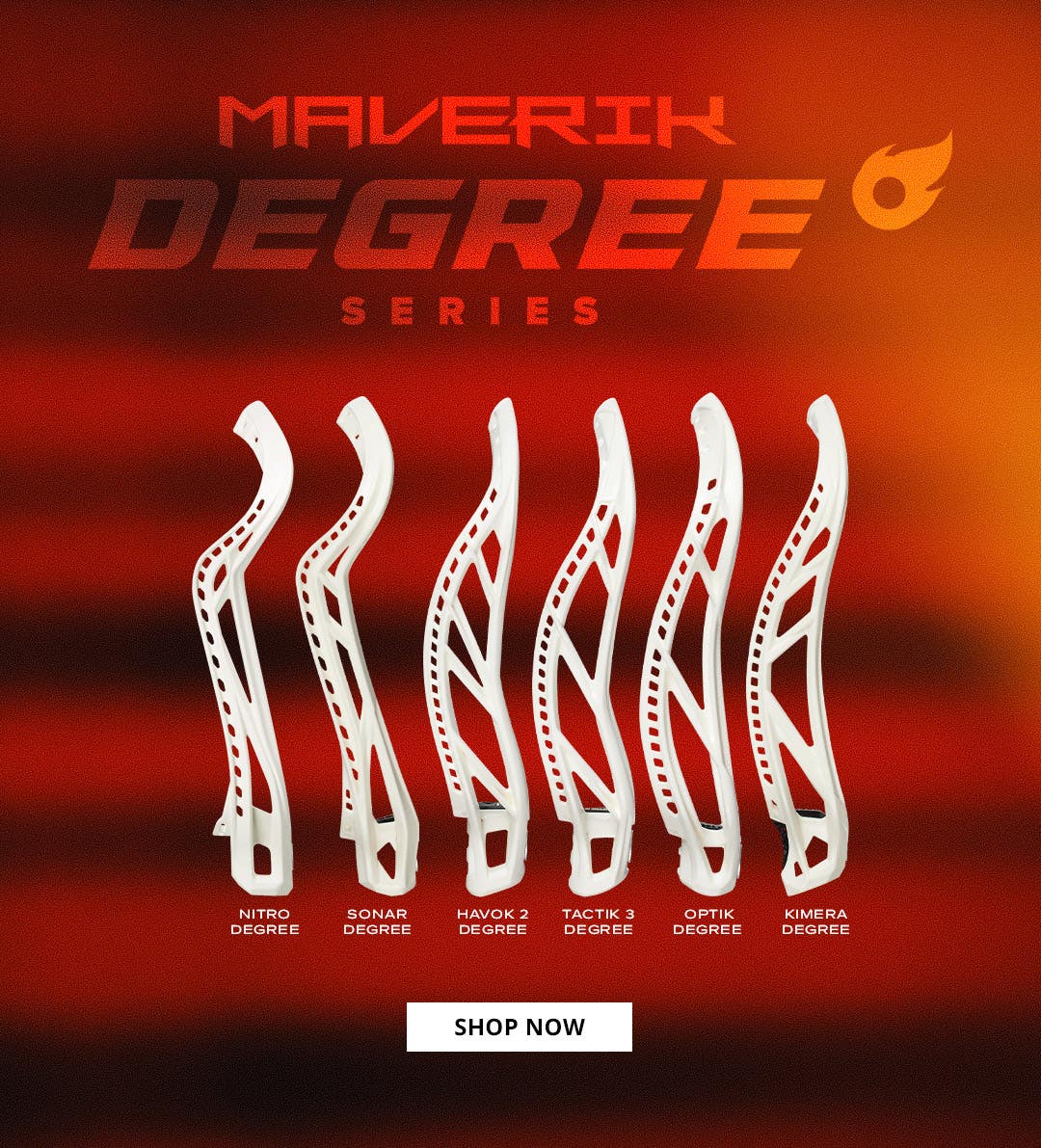 Maverik Degree Series Lacrosse Heads