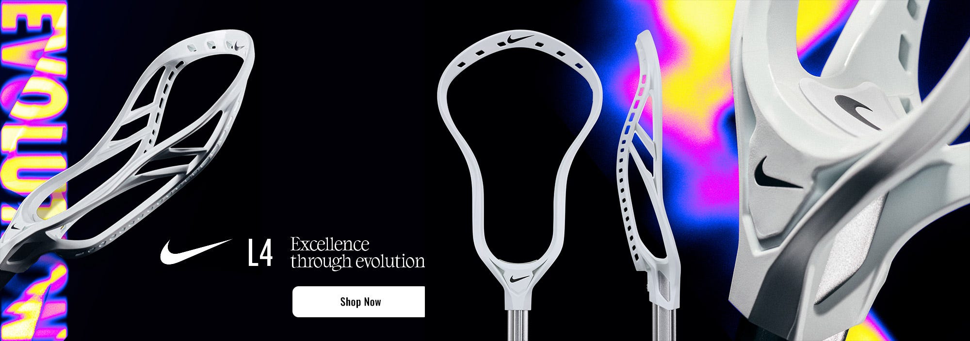 Nike Lakota 4 Head. Excellence through evolution.