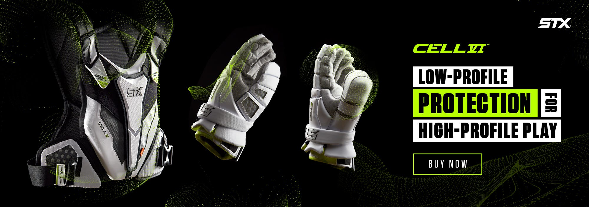 STX Cell VI Gloves & Pads: Low-profile protection for high-profile play