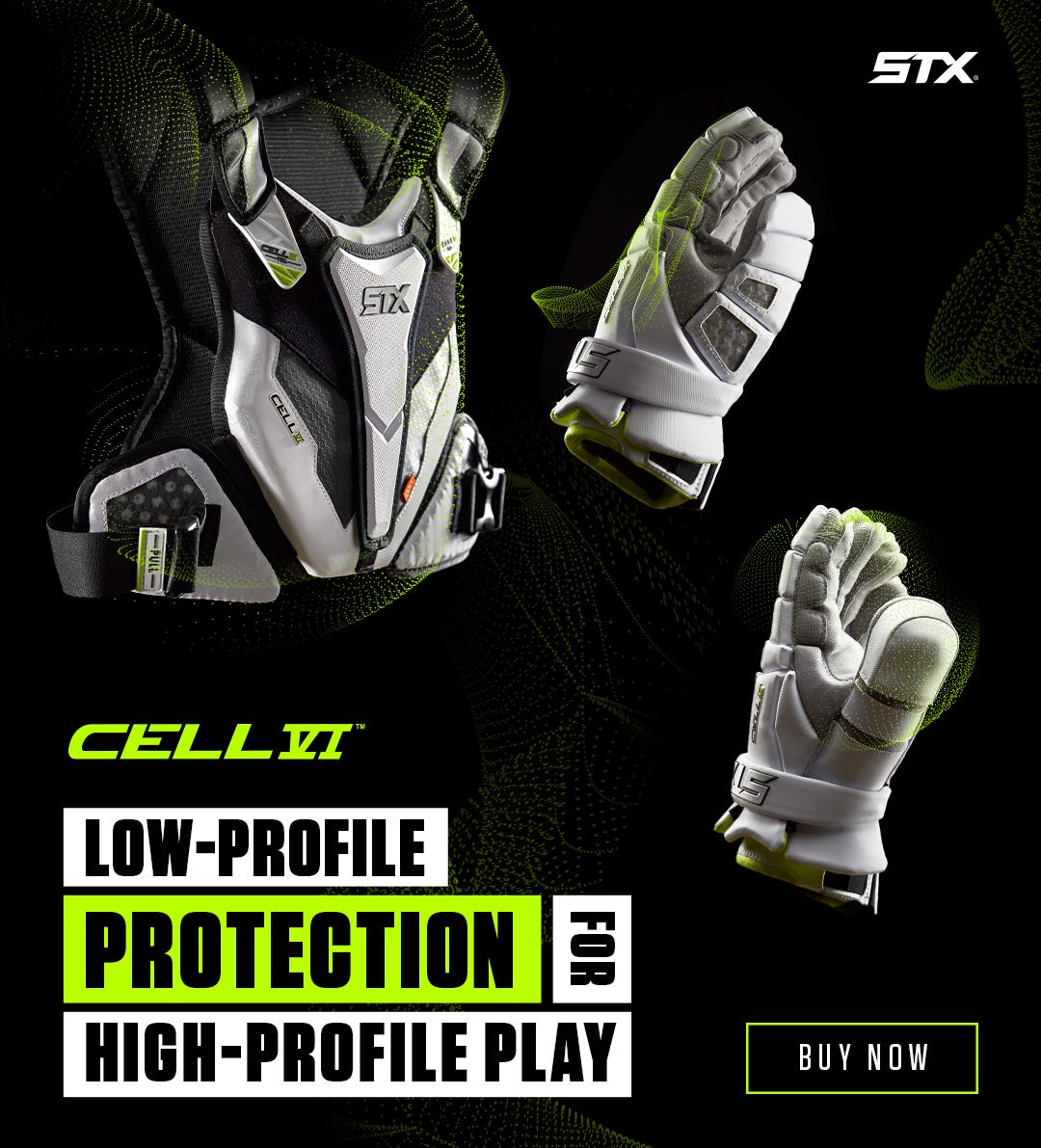 STX Cell VI Gloves & Pads: Low-profile protection for high-profile play