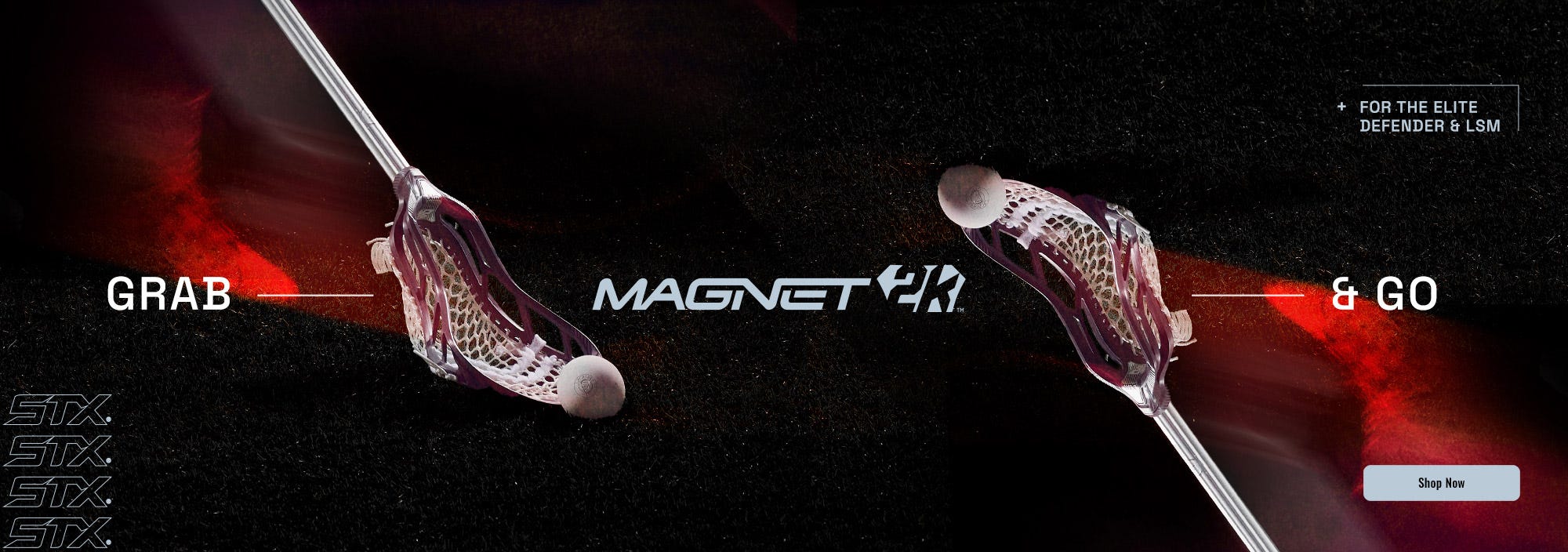 STX Magnet 2K Lacrosse Head: Grab & Go