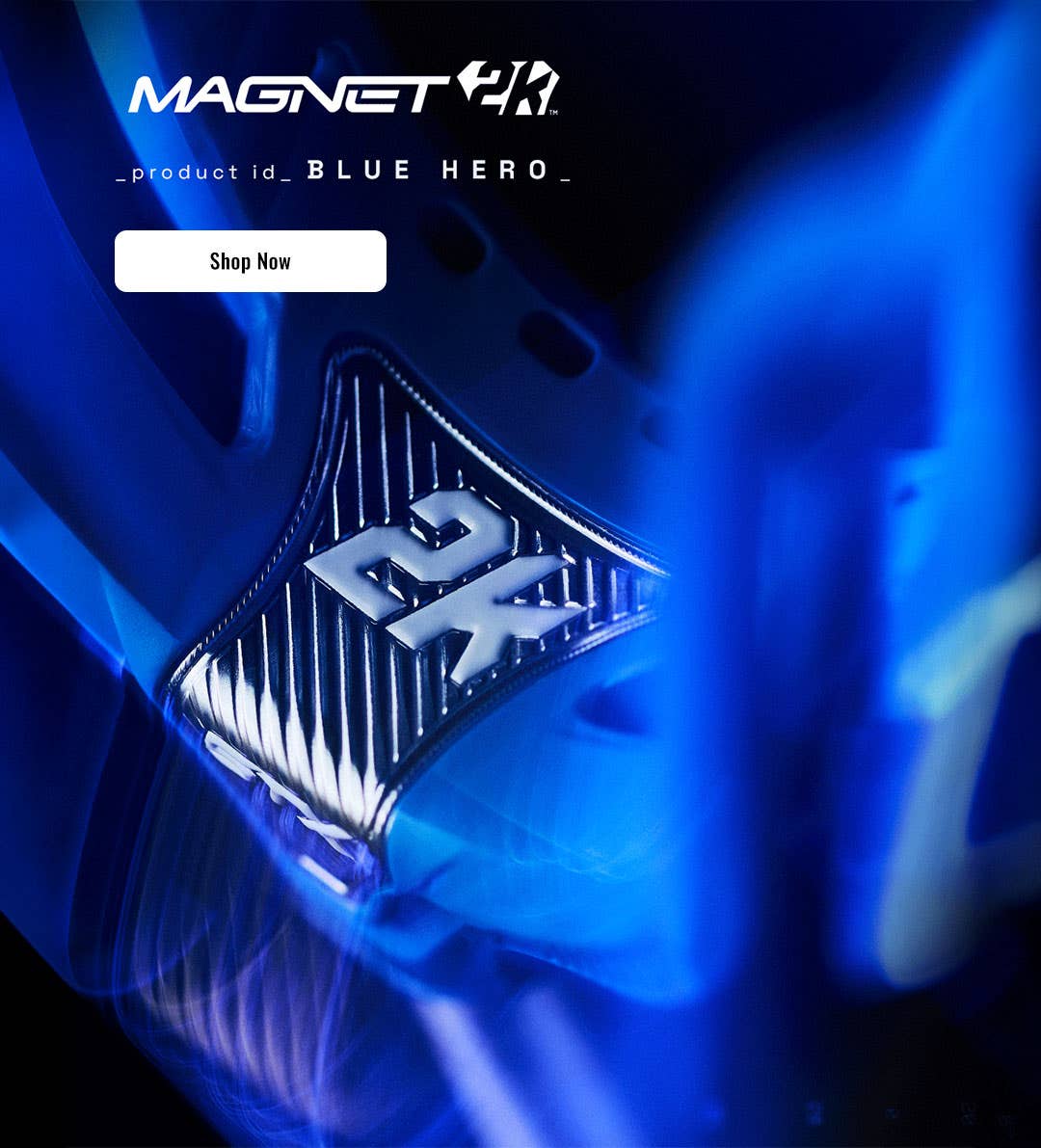 STX Magnet 2K Hero Blue Lacrosse Head