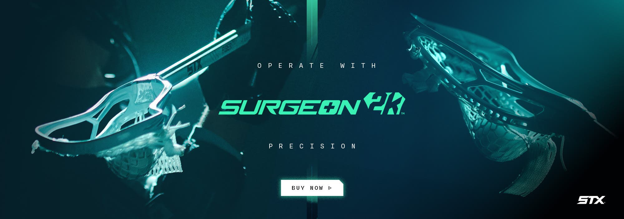 STX Surgeon 2K Lacrosse Head. Operate with precision.