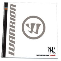 Warrior Men's Lacrosse Scorebook - White
