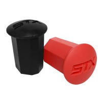 STX End Cap - 2 Pack in Black/Red