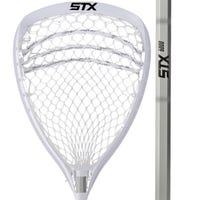 STX Shield 100 Complete Goalie Lacrosse Stick in White/Gray