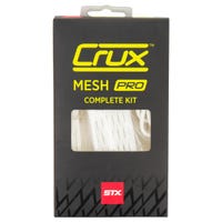 STX Crux Mesh Pro Women's Lacrosse Stringing Kit in White