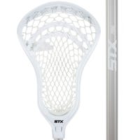 STX Stallion 300 Complete Junior Lacrosse Stick in White/Platinum