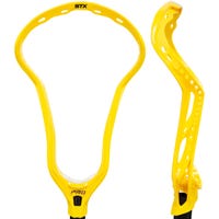 STX Crux Pro Women's Unstrung Lacrosse Head in Yellow