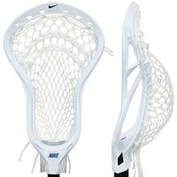 Nike Lakota 3 Strung Lacrosse Head - Semi-Soft Mesh in White