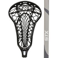 STX Crux 400 Mesh Women's Complete Lacrosse Stick - '22 Model in Black