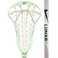 Nike Lunar Women's Complete Lacrosse Stick Strung with Precision Pocket - 6000 Series Alloy Shaft in Lime