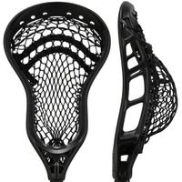 StringKing Mark 2D Strung Lacrosse Head - Type 5 Mesh in Black