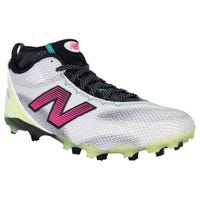New Balance Freeze 5 Mid Men's Lacrosse Cleats in White/Multi