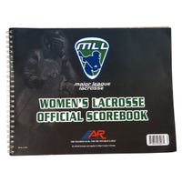 A&R Women's Lacrosse Official Scorebook in White