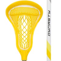 Brine Dynasty Warp Next Women's Complete Lacrosse Stick - Metal Shaft in Yellow