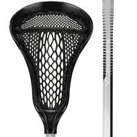 Brine Dynasty Warp Next Composite Women's Complete Lacrosse Stick in Black/Silver