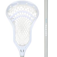 Warrior Evo Complete Attack Lacrosse Stick - Krypto Lite Shaft in Silver
