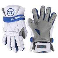 Warrior Evo Lacrosse Gloves - '22 Model in Royal Size