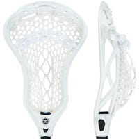 Warrior Evo QX2-D Strung Defense Lacrosse Head - ISO Warp Mesh in White