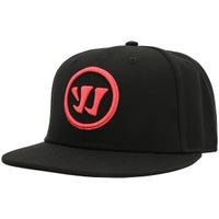 Warrior Exploded Flex Snapback Hat in Black