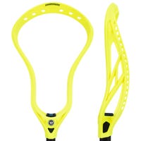 Warrior Evo QX Neon LE Offense Unstrung Lacrosse Head in Neon Yellow