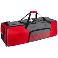 Warrior Black Hole Lacrosse Equipment Bag- '24 Model in Red