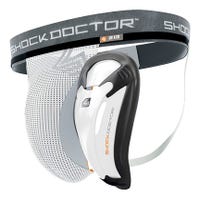 Shock Doctor 213 Basix Senior Supporter w/BioFlex Cup in White