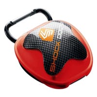 Shock Doctor Anti Microbial Mouthguard Case in Red