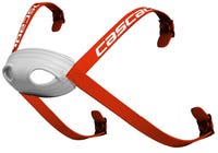 Cascade Chin Strap in White/Orange