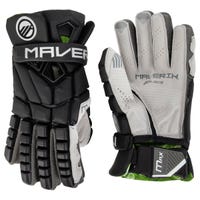 Maverik Max Lacrosse Gloves - '25 Model in Black Size Small