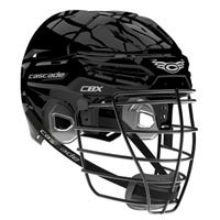 Cascade CBX Box Lacrosse Helmet in Black Size