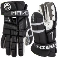 Maverik M6 Goalie Lacrosse Gloves in Black Size Large