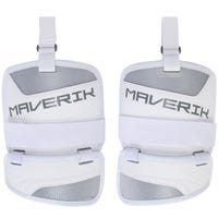 Maverik Max Lacrosse Bicep Pads in White Size Large/X-Large