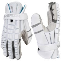 Maverik Shift Goalie Lacrosse Gloves in White Size