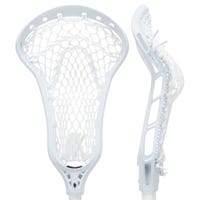 StringKing Mark 2 Offense Women's Strung Lacrosse Head - Type 4 Mesh in White
