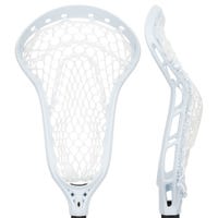 StringKing Mark 2 Defense Women's Strung Lacrosse Head - Type 4 Mesh in White