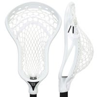 ECD DNA 2.0 Strung Offensive Lacrosse Head - Hero 3.0 Mesh in White