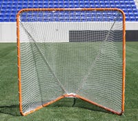 Maverik Practice Lacrosse Goal in Orange/White Size 6ft. x