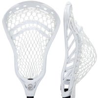 Maverik Tank 2.0 Strung Lacrosse Head - Semi-Hard Mesh in White
