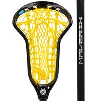 Maverik Ascent Plus Women's Complete Lacrosse Stick in Yellow/Black