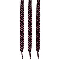 Jimalax Firework 33in. Lacrosse Shooting Laces - 3 Pack in Neon Pink