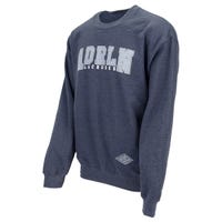 Adrenaline Varsity Youth Lacrosse Sweatshirt in Charcoal Gray Size
