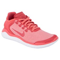Nike Free RN 2018 Women's Running Shoes - Sea Coral/Tropical Pink/Vast Grey Size 9.5