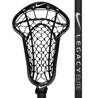 Nike Legacy Elite Women's Complete Lacrosse Stick Strung with Lock Pocket - Legacy Elite Shaft in Black