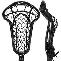Nike Legacy Elite Strung Women's Lacrosse Head - Lock Pocket in Black