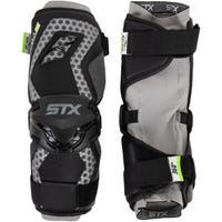 STX Cell VI Lacrosse Arm Guards in Black Size